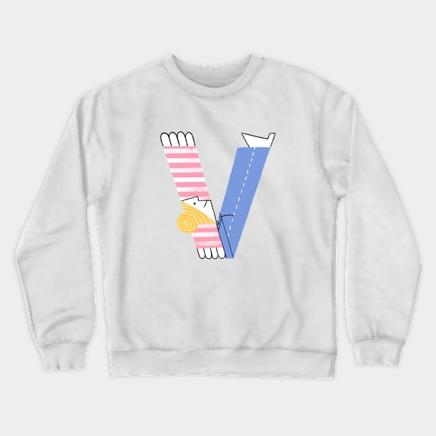 Fun ABC Crewneck Sweatshirt by nataliaoro